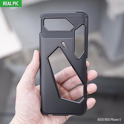 ASUS ROG Phone 5 - AUTOFOCUS Carbon Fiber Soft Case
