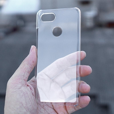 Google Pixel 3 - Simple Crystal Clear Hard Case
