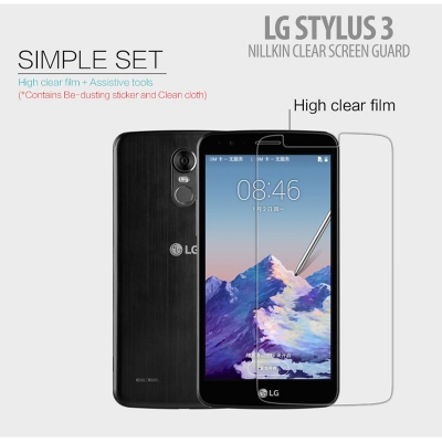 ^ LG Stylus 3 - Nillkin Clear Screen Guard }