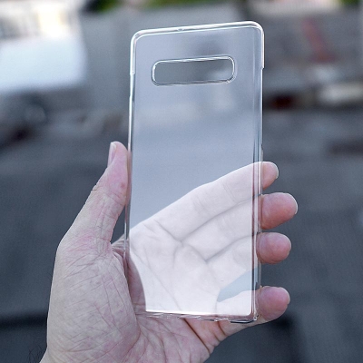 Samsung Galaxy S10 Plus - Simple Crystal Clear Hard Case