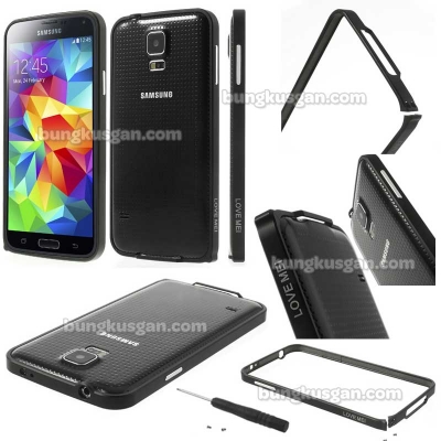 $ Samsung Galaxy S5 I9600 - LOVE MEI Metal Aluminium Bumper