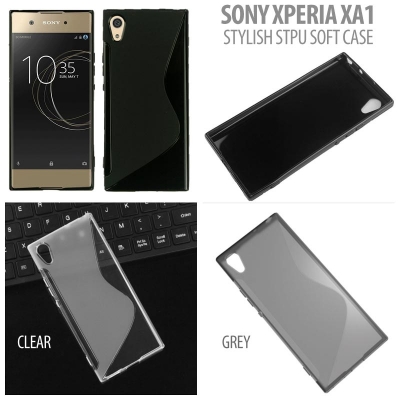 ^ Sony Xperia XA1 - Stylish STPU Soft Case }