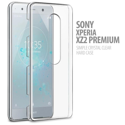 Sony Xperia XZ2 Premium - Simple Crystal Clear Hard Case