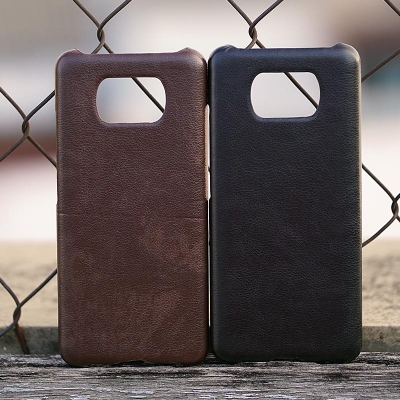 Xiaomi Poco X3 NFC - X3 Pro - Leather Covered Hard Case