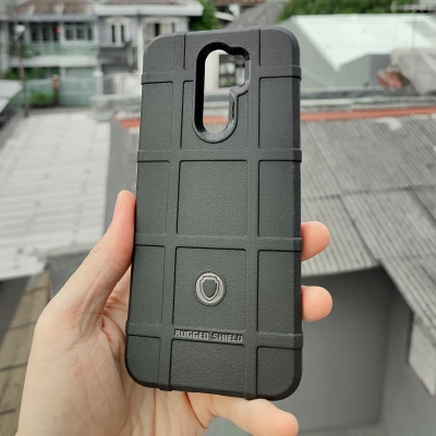 Xiaomi Redmi 9 - Rugged Shield Armor TPU Soft Case