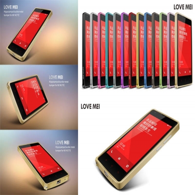 ^ Xiaomi RedMi 1s / HongMi 1s - Love Mei Metal Bumper Case