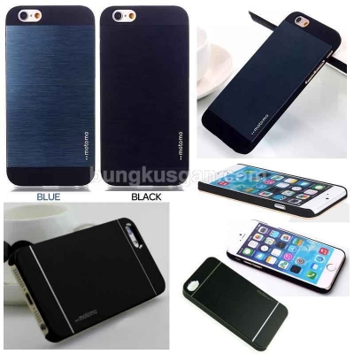 * iPhone 6 Plus / iPhone 6S Plus - Motomo Metal Hybrid Case