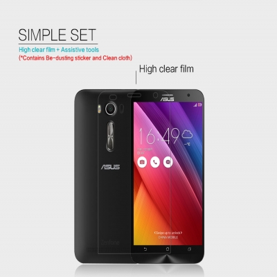 ^ Asus Zenfone 2 Laser 5.5 ZE550KL - Nillkin Clear Screen Guard