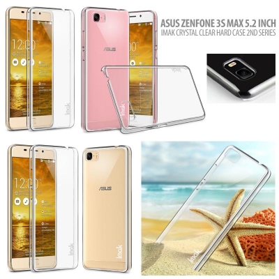 ^ Asus Zenfone 3s Max 5.2 Inch ZC521TL - Imak Crystal Clear Hard Case 2nd Series