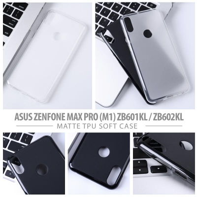 ^ Asus Zenfone Max Pro M1 ZB601KL / ZB602KL - Matte TPU Soft Case }