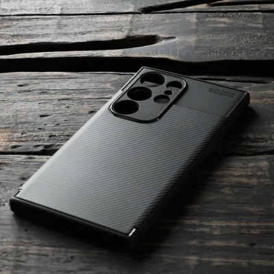 Samsung Galaxy S24 Ultra - AUTOFOCUS Carbon Fiber Soft Case