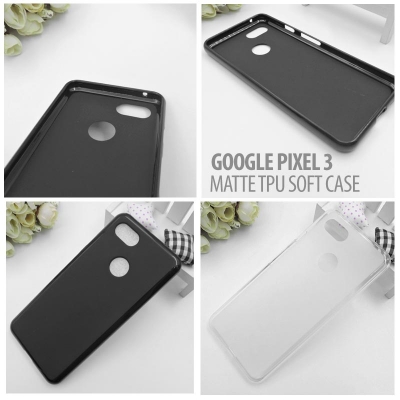 ^ Google Pixel 3 - Matte TPU Soft Case