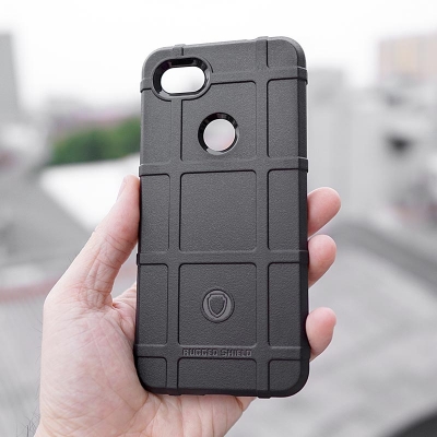 Google Pixel 3A XL - Rugged Shield Armor TPU Soft Case