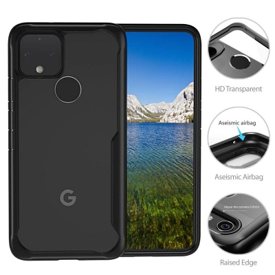 Google Pixel 5 - Fusion Armor Bumper Case 2nd Gen