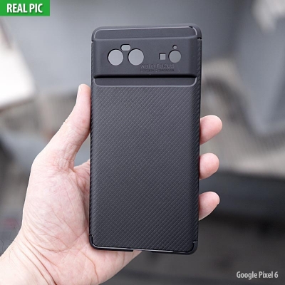Google Pixel 6 - AUTOFOCUS Carbon Fiber Soft Case