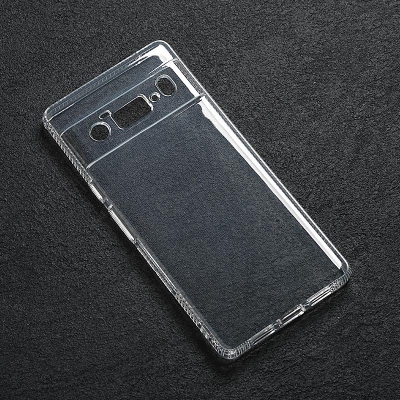 Google Pixel 6 Pro - Clear Rugged Armor TPU Soft Case