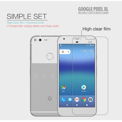 ^ Google Pixel XL - Nillkin Clear Screen Guard }