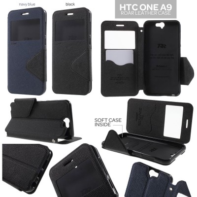 ^ HTC One A9 - Roar Window Leather Case