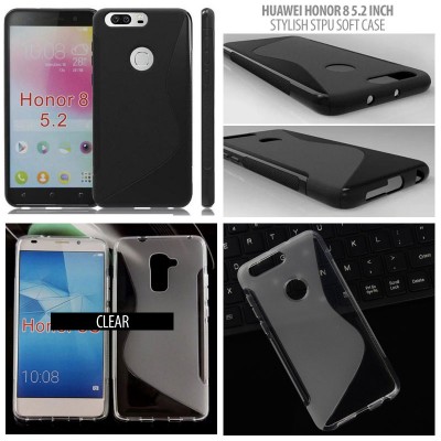 ^ Huawei Honor 8 - Stylish STPU Soft Case }