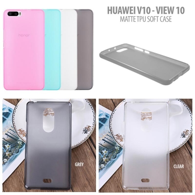 ^ Huawei Honor V10 - View 10 - Matte TPU Soft Case }