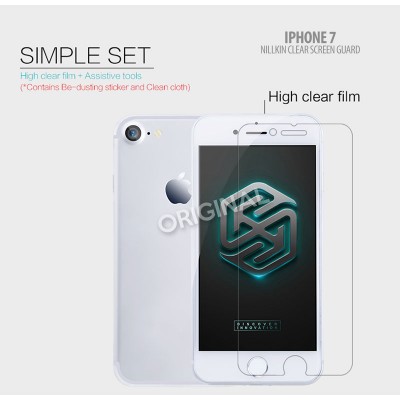 ^ iPhone 7 / Iphone 8 - Nillkin Clear Screen Guard }