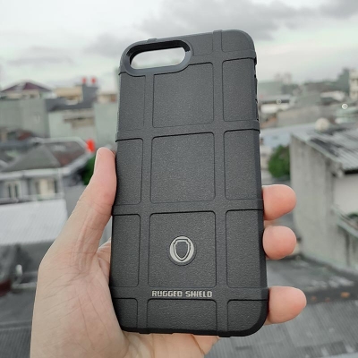 Iphone 7 Plus 8 Plus - Rugged Shield Armor TPU Soft Case