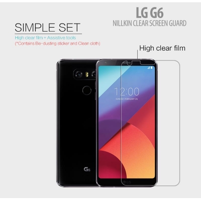 ^ LG G6 - Nillkin Clear Screen Guard }