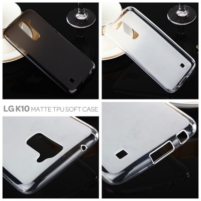 ^ LG K10 - Matte TPU Soft Case }