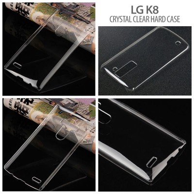* LG K8 - Crystal Clear Hard Case