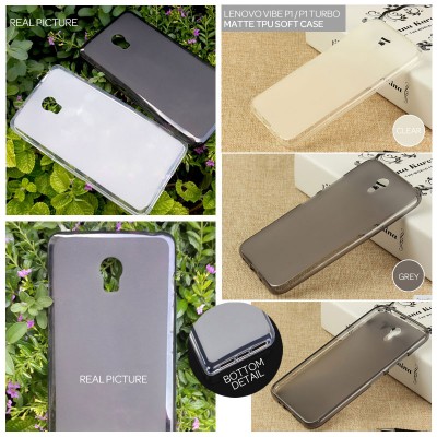 ^ Lenovo Vibe P1 Turbo / Vibe P1 - Matte TPU Soft Case }