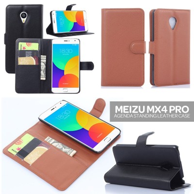 * Meizu MX4 Pro - Agenda Standing Leather Book