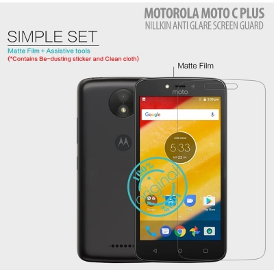 ^ Motorola Moto C Plus - Nillkin Clear Screen Guard }