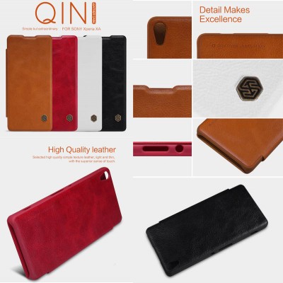 ^ Sony Xperia XA Dual / XA - Nillkin Qin Leather Case