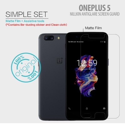 ^ Oneplus 5 - Nillkin Antiglare Screen Guard }