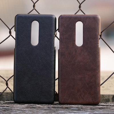 Oneplus 8 - Leather Covered Hard Case