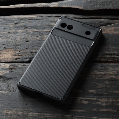 Google Pixel 6A - AUTOFOCUS Carbon Fiber Soft Case