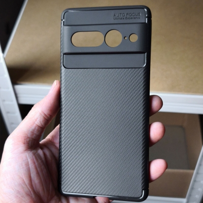 Google Pixel 7 Pro - AUTOFOCUS Carbon Fiber Soft Case
