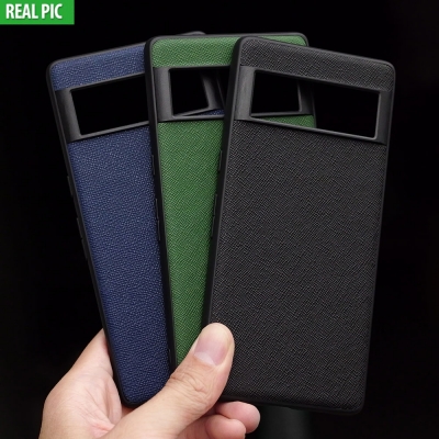 Google Pixel 7 Pro - AIORIA Canvas Texture Hybrid Case