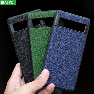 Google Pixel 7a - AIORIA Canvas Texture Hybrid Case