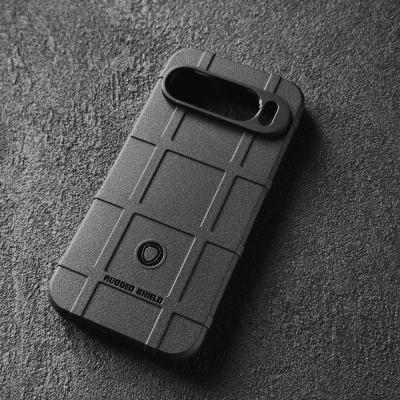 Google Pixel 9 Pro XL - Rugged Shield Armor TPU Soft Case