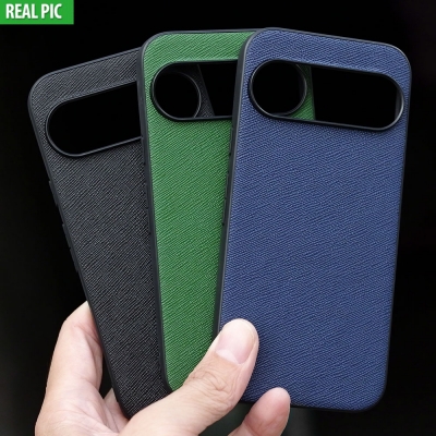 Google Pixel 9 - Pixel 9 Pro - AIORIA Canvas Texture Hybrid Case