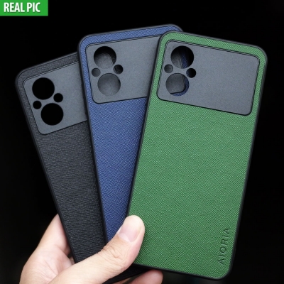 Xiaomi Poco M5 - AIORIA Canvas Texture Hybrid Case