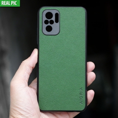 Xiaomi Poco M5s - AIORIA Canvas Texture Hybrid Case