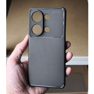 Xiaomi Redmi Note 13 Pro 4G - Poco M6 Pro 4G - AUTOFOCUS Carbon Fiber Soft Case