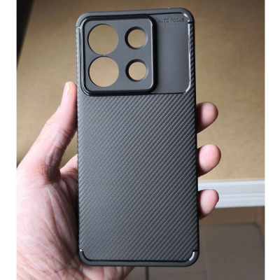 Xiaomi Redmi Note 13 Pro 5G - Poco X6 - AUTOFOCUS Carbon Fiber Soft Case