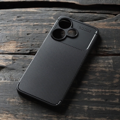 Xiaomi Redmi 13 4G - AUTOFOCUS Carbon Fiber Soft Case
