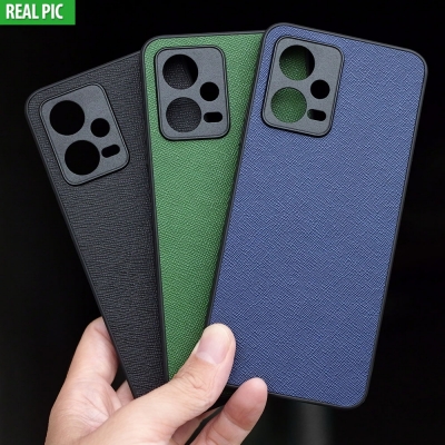 Xiaomi Redmi Note 12 5G - Poco X5 5G - AIORIA Canvas Texture Hybrid Case