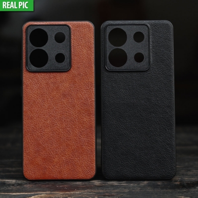 Xiaomi Redmi Note 13 Pro 5G - Poco X6 - AIORIA Leather Texture Hybrid Case