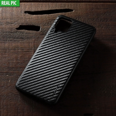 Samsung Galaxy A12 - AIORIA Carbon Fiber Hybrid Case