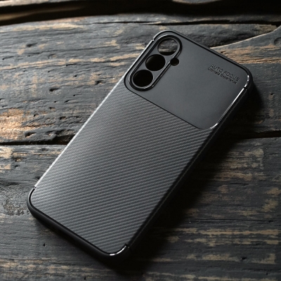 Samsung Galaxy A34 - AUTOFOCUS Carbon Fiber Soft Case